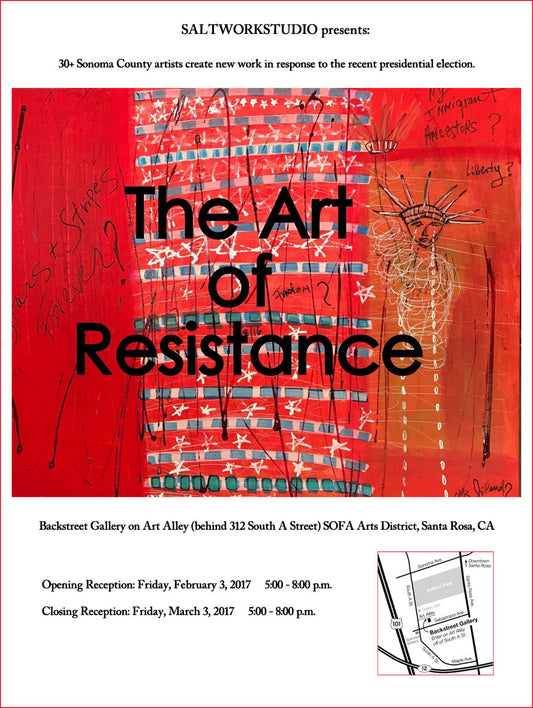 The Art of Resistance Special Show at SOFA's Backstreet Gallery