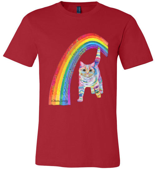 Morris Pride Mens/Unisex Short Sleeved T-Shirt by Claudia Sanchez