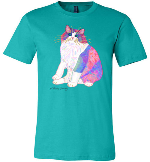 Zapata Unisex Short Sleeved T-Shirt by Claudia Sanchez