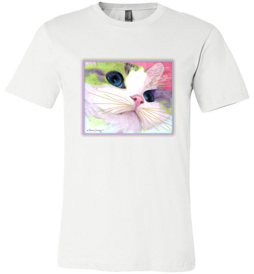 Ali's Eyes Mens/Unisex Short Sleeved T-Shirt by Claudia Sanchez