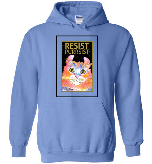 Simba RESIST-PURRSIST Hoodie by Claudia Sanchez