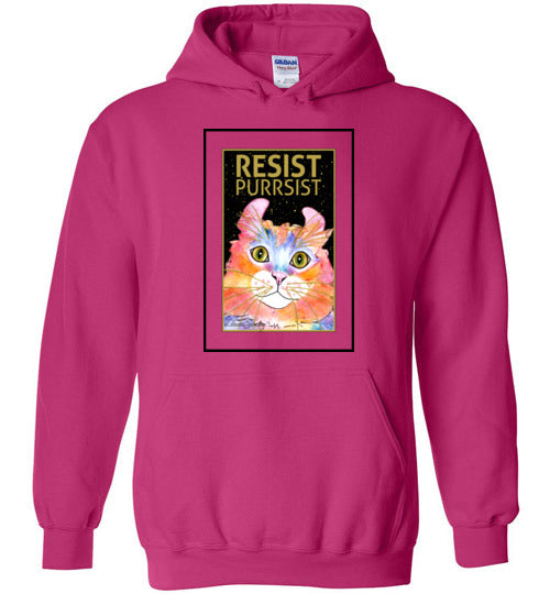 Simba RESIST-PURRSIST Hoodie by Claudia Sanchez