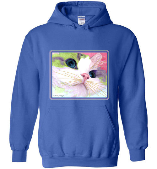 Ali's Eyes Hoodie by Claudia Sanchez