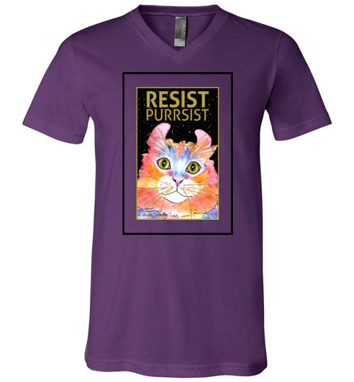 Simba RESIST-PURRSIST V-Neck Short Sleeved T-Shirt