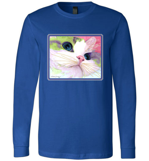 Ali's Eyes Long Sleeved T-Shirt by Claudia Sanchez