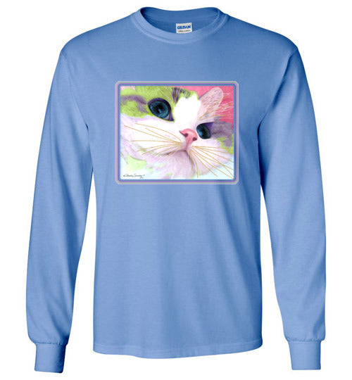 Ali's Eyes Long Sleeved T-Shirt by Claudia Sanchez