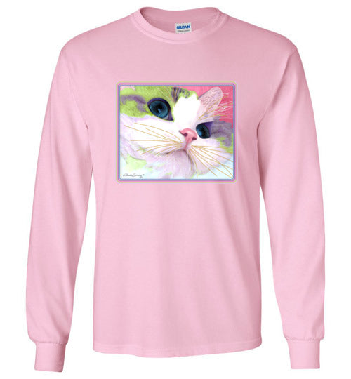 Ali's Eyes Long Sleeved T-Shirt by Claudia Sanchez