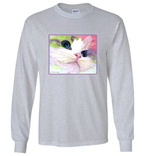 Ali's Eyes Long Sleeved T-Shirt by Claudia Sanchez