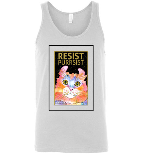 Simba RESIST-PURRSIST Tank Top by Claudia Sanchez