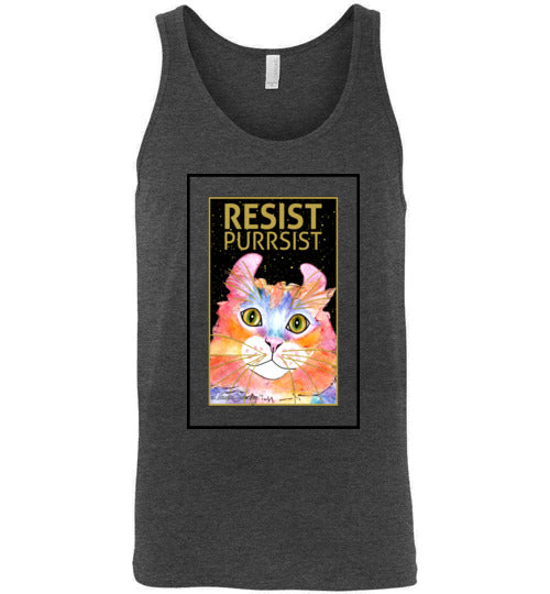 Simba RESIST-PURRSIST Tank Top by Claudia Sanchez