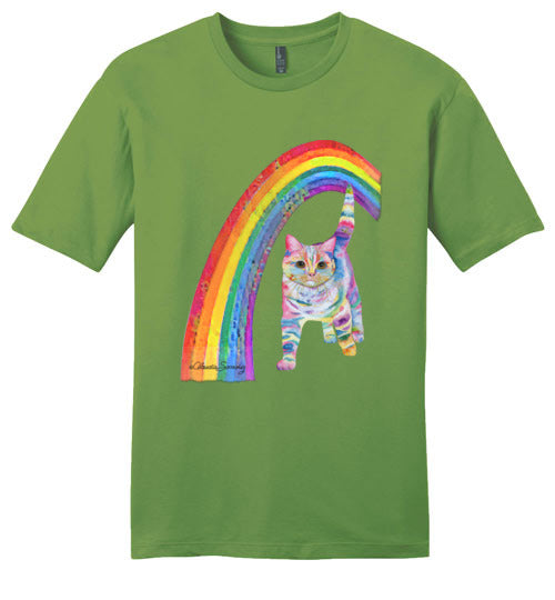 Morris Pride Mens/Unisex Short Sleeved T-Shirt by Claudia Sanchez