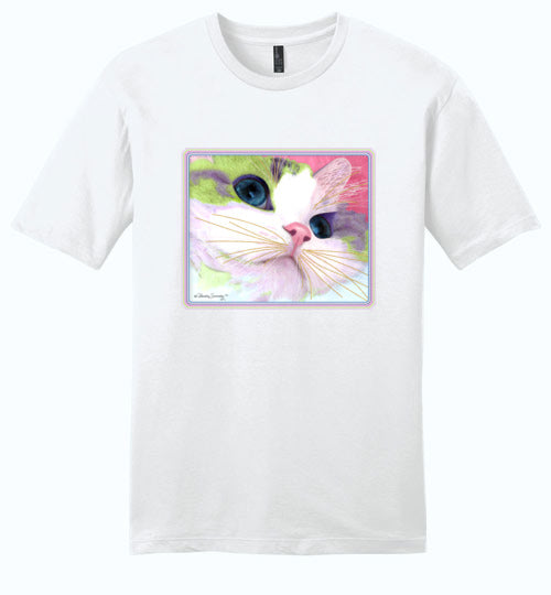 Ali's Eyes Mens/Unisex Short Sleeved T-Shirt by Claudia Sanchez