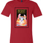 Simba RESIST-PURRSIST Mens/Unisex Short Sleeved T-Shirt by Claudia Sanchez