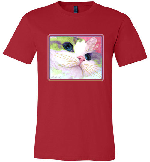 Ali's Eyes Mens/Unisex Short Sleeved T-Shirt by Claudia Sanchez