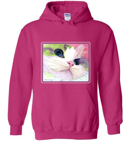 Ali's Eyes Hoodie by Claudia Sanchez