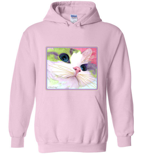 Ali's Eyes Hoodie by Claudia Sanchez