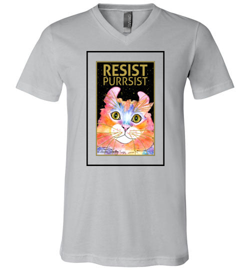 Simba RESIST-PURRSIST V-Neck Short Sleeved T-Shirt