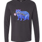 Garlic Cat Long Sleeved T-Shirt by Claudia Sanchez