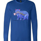 Garlic Cat Long Sleeved T-Shirt by Claudia Sanchez