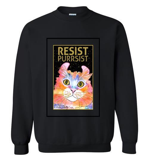 Simba RESIST-PURRSIST Sweatshirt by Claudia Sanchez