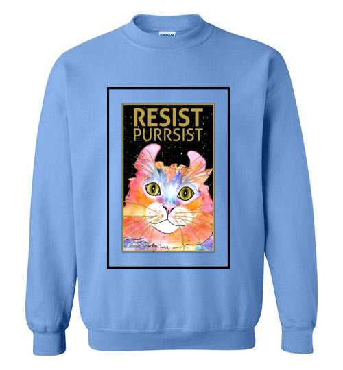 Simba RESIST-PURRSIST Sweatshirt by Claudia Sanchez
