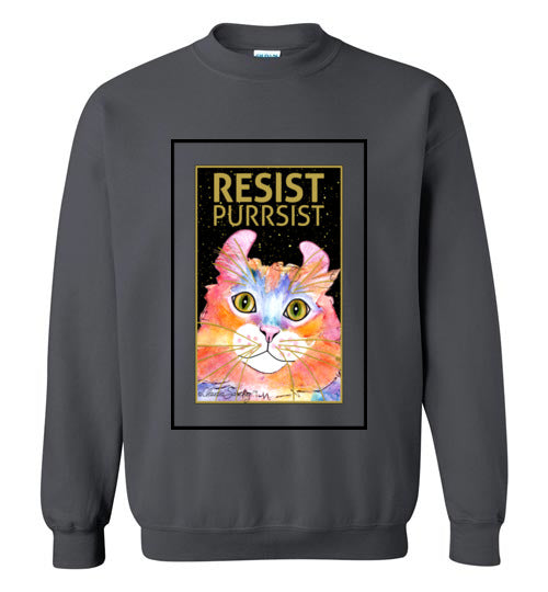 Simba RESIST-PURRSIST Sweatshirt by Claudia Sanchez