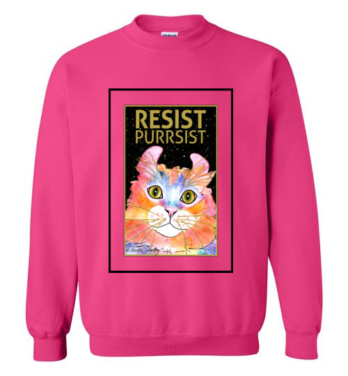 Simba RESIST-PURRSIST Sweatshirt by Claudia Sanchez