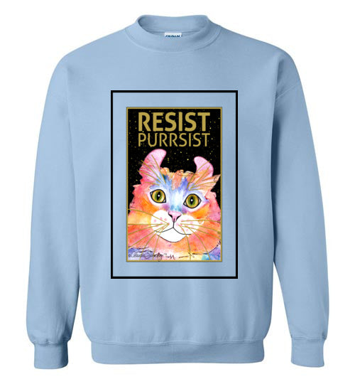 Simba RESIST-PURRSIST Sweatshirt by Claudia Sanchez