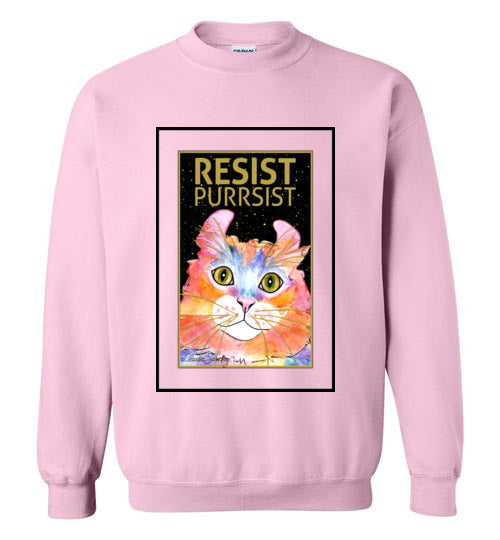 Simba RESIST-PURRSIST Sweatshirt by Claudia Sanchez