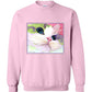 Ali's Eyes Sweatshirt by Claudia Sanchez