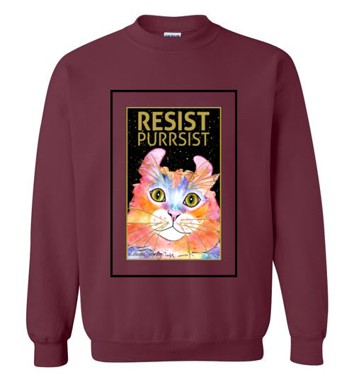 Simba RESIST-PURRSIST Sweatshirt by Claudia Sanchez