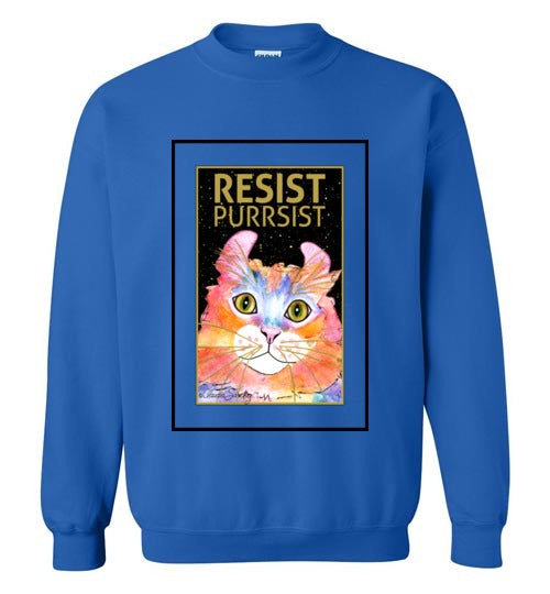 Simba RESIST-PURRSIST Sweatshirt by Claudia Sanchez