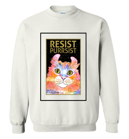 Simba RESIST-PURRSIST Sweatshirt by Claudia Sanchez