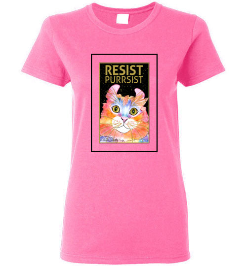 Simba RESIST-PURRSIST Short Sleeved Ladies T-Shirt