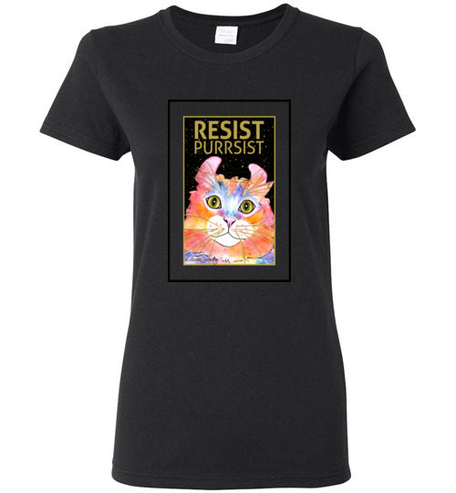 Simba RESIST-PURRSIST Short Sleeved Ladies T-Shirt