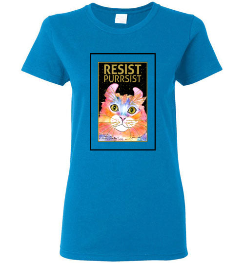 Simba RESIST-PURRSIST Ladies Short Sleeved T-Shirt