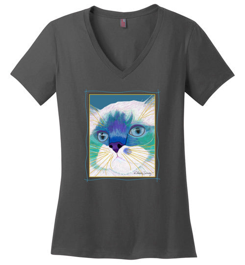 Juliette's Face V-Neck T-Shirt