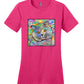 Buddy Guy Jazzy Cat Short Sleeved Ladies T-Shirt by Claudia Sanchez