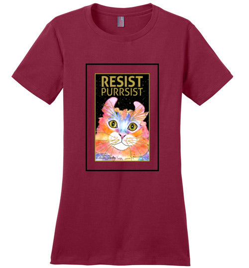 Simba RESIST-PURRSIST Short Sleeved Ladies T-Shirt