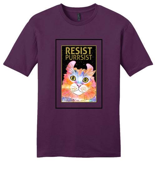 Simba RESIST-PURRSIST Mens/Unisex Short Sleeved T-Shirt