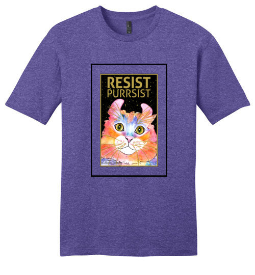 Simba RESIST-PURRSIST Mens/Unisex Short Sleeved T-Shirt