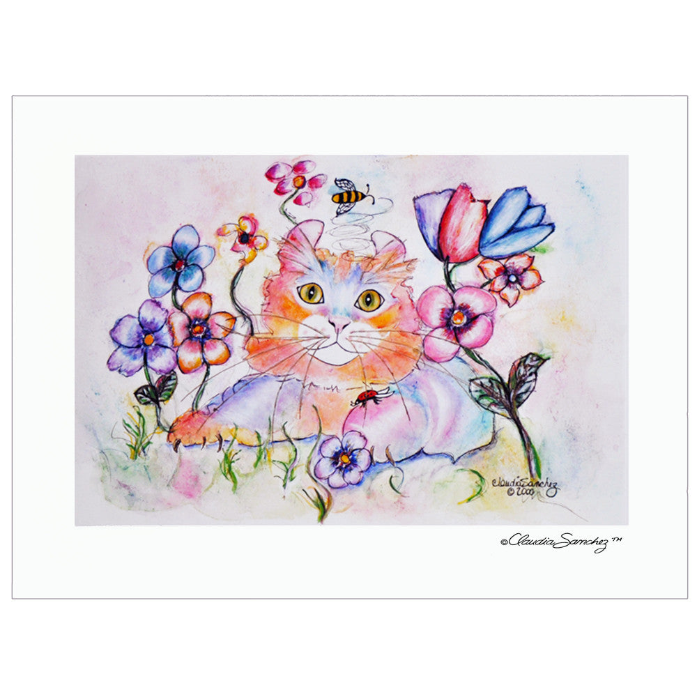 Simba Amongst Friends Giclee on Watercolor Paper, Signed Limited Edition - Unframed